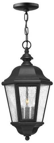 Hinkley Edgewater Black 18 1/2" High Hanging Light - Picture 2 of 3