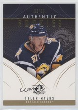 2009-10 SP Game Used Edition Authentic Rookies Gold 32/50 Tyler Myers #106 2l2