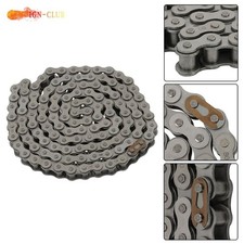 80 Carbon steel Heavy Duty Roller Chain 10 ft Free Connecting Links 1 connector