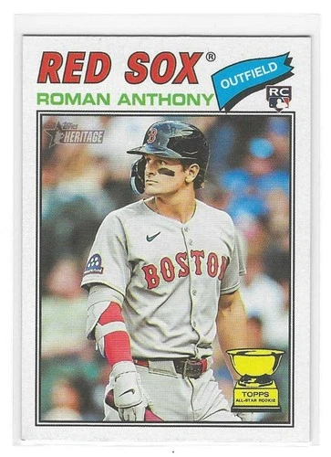2026 Topps Heritage Roman Anthony TASR Rookie Card #86