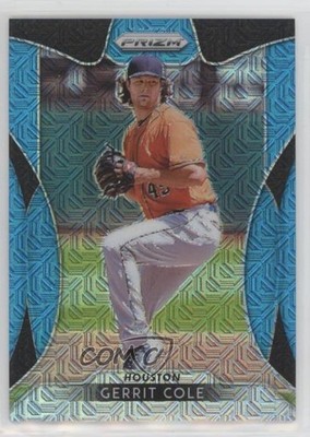 2019 Panini Prizm Tier II Blue Mojo Prizm 127/399 Gerrit Cole #109 uk2