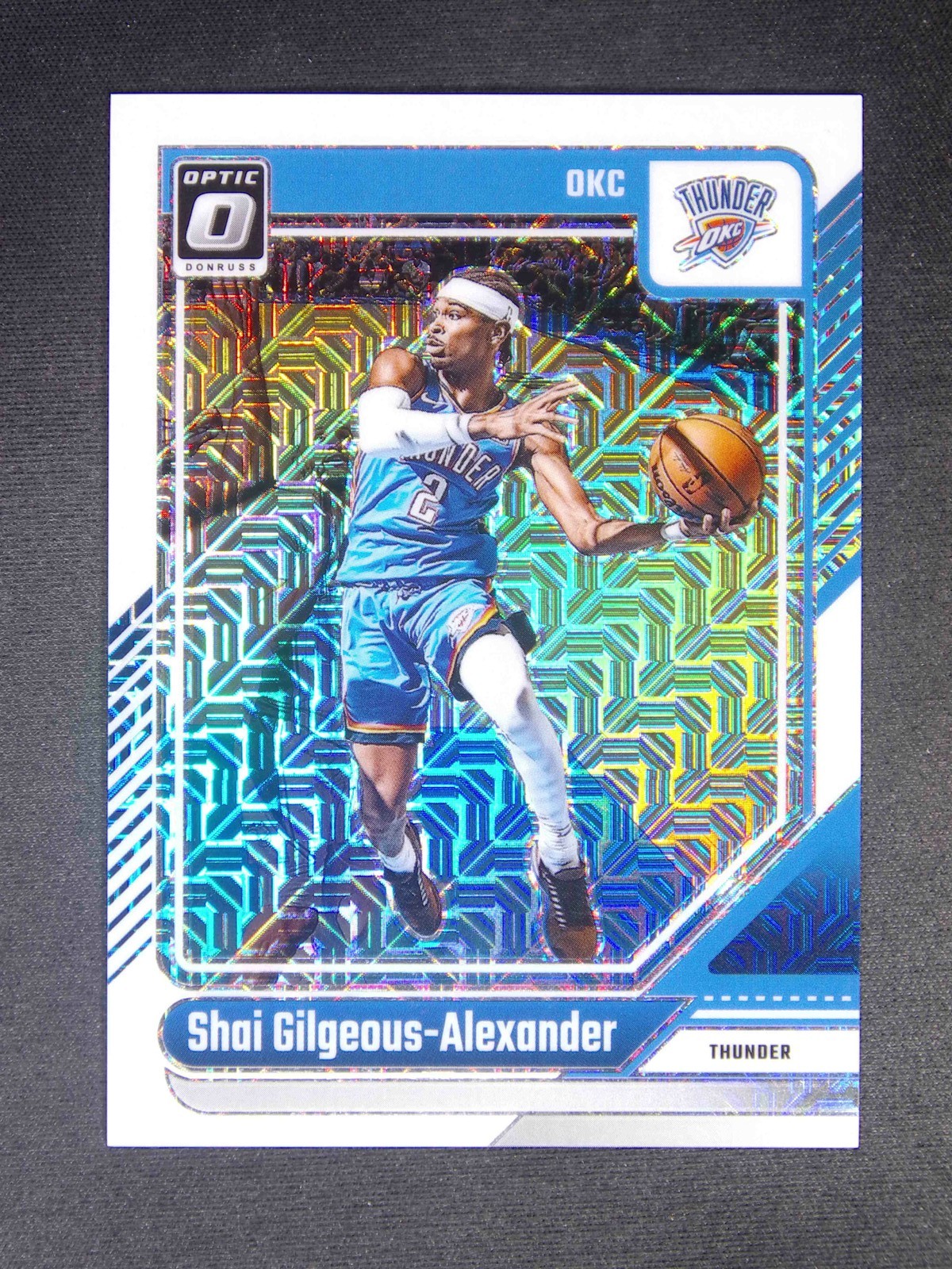 2024-25 Panini Donruss Optic Shai Gilgeous-Alexander #127 White Choice Mojo /48