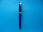 POSTBANK BLUE MARBLED GT FOUNTAIN PEN