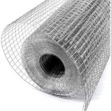 36 In. X 50 Ft. Hardware Cloth-1/4 In. Mesh, 23 Gauge, Hot Dip Galvanized Steel