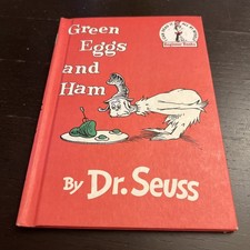 Green Eggs and Ham - Hardcover By Theodore Geisel  Dr Seuss 1960/1988  - PERFECT