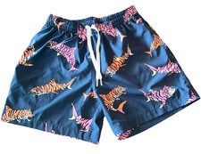 Chubbies Men's 'The King of the Seas' 5.5" Classic Swim Trunks EUC