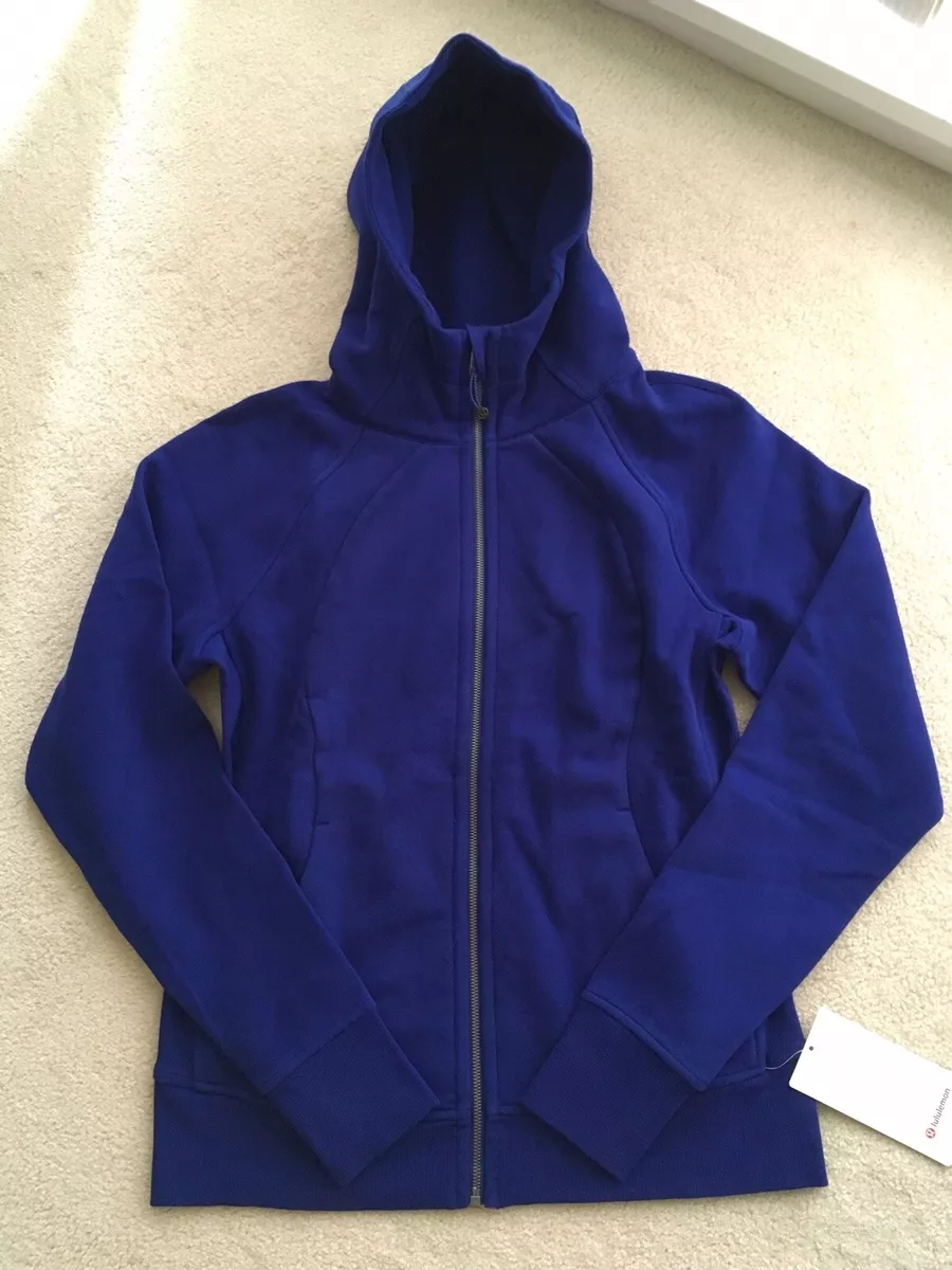 Lululemon Scuba Full Zip Hoodie Light Cotton Fleece Larkspur 4