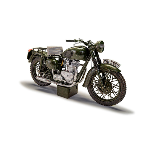1:12 Moto Triumph Trophy TR6 The great escape Steve Mac Queen, Dealer édition