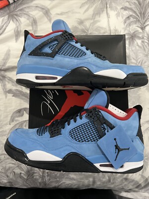 Air Jordan 4 Retro x Travis Scott Mid Cactus Jack - Size 13