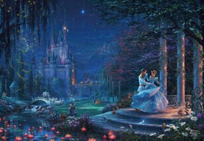1000 Piece Jigsaw Puzzle Disney Cinderella Dancing in the