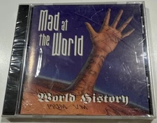 SEALED Mad At The World “World History” ‘98 KMG Best 8th CD w/Roger & Randy Rose