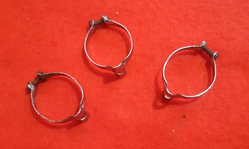 3x Colliers De Passage De Gaine Simplex - Vélo Vintage Route - Fabrication Française