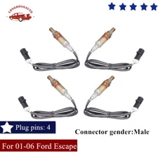 4X O2 Oxygen Sensor Downstream Upstream For 94-10 Mustang F-250 Focus Lincoln LS