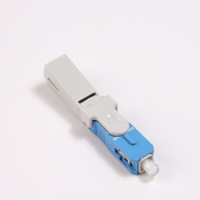 400pcs SC UPC FTTH Optical Fiber Fast Connector Single-Mode Quick Connector