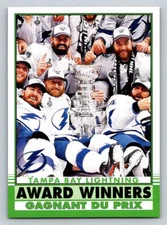 2020-21 O-Pee-Chee Retro #610 Tampa Bay Lightning AW (ref 183961)