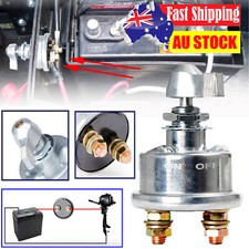 Battery Disconnect Switch 12V 24V 48V Master Isolator Cut Off Switch For Car RV