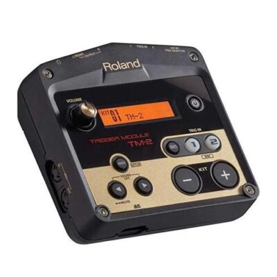 Roland TM-2 Drum Trigger Module Electronic Acoustic Drum TM2  Black  Japan NEW