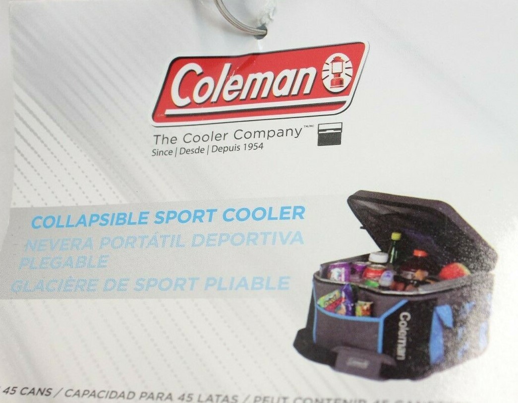 coleman 45 can collapsible sport cooler