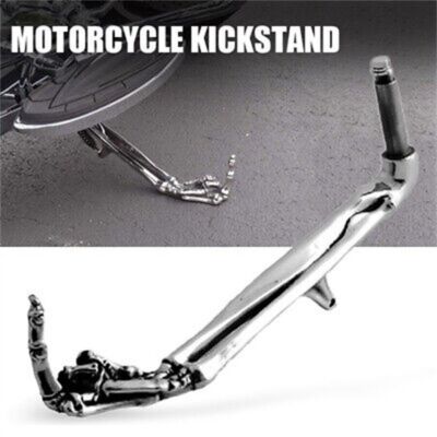 Motorcycle Kickstand Metal Motorbike Side Stand Middle Finger