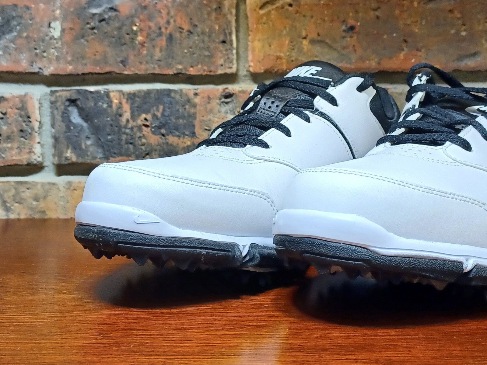 New Nike Durasport 4 Golf Shoes White/Black/Silver 844550100 Men's