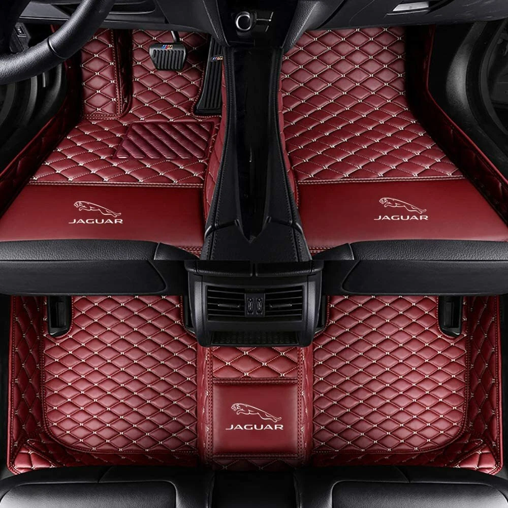 Jaguar xe car mats on sale with logo
