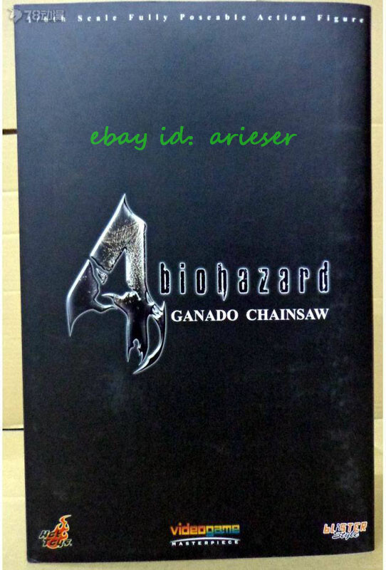 Hot HT 1/6 Vgm05 Ganado Chainsaw Killer Biohazard4 Action Figure