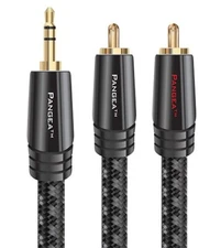 Pangea Audio Premier Interconnect Cable 3.5mm to RCA 1.5 Meter
