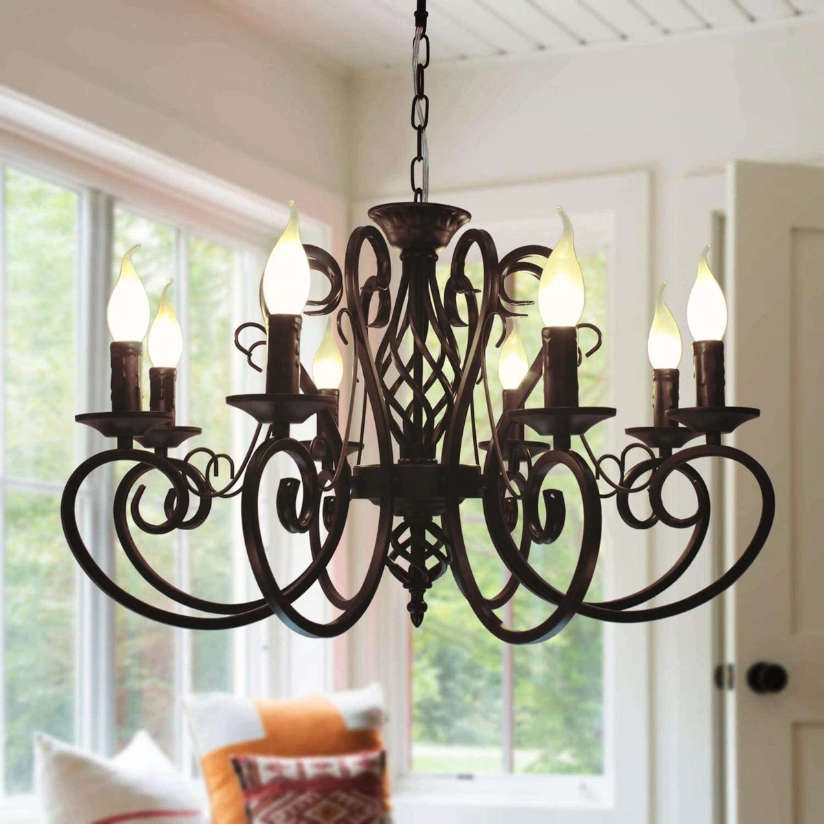 Shabby chic farmhouse chandelier outlet