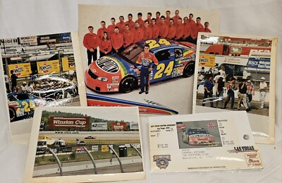 #ad 98 NASCAR Las Vegas 400 Motor Speedway Inaugural Race Ticket Stub Jeff Gordon $69.97