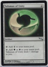 1x Talisman of Unity - Mirrodin - Near Mint