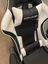 GTPLAYER Leather Chair with Footrest