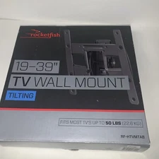 Rocketfish Tilting TV Wall Mount for Most 19" to 39" TVs up to 50 LBS RF-HTVMTAB