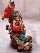 Figurine Tête De Mort Poker - Crâne Gothique Joueur De Cartes, Déco Fun & Originale 15 Cm