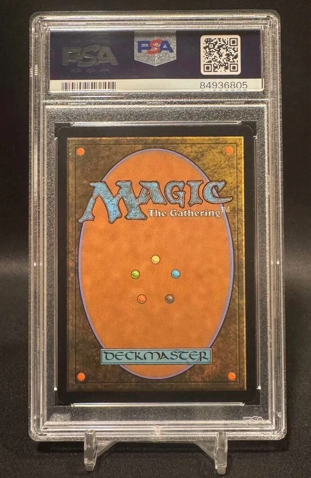 Valley Of Gorgoroth - MTG #376 - Lord of the Rings LOTR - PSA 10 - GEM MINT - Image 2 of 2