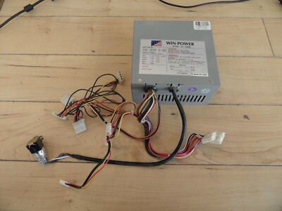 Win Power Model PS-230WB Vintage Power Supply With Power Button / Switch