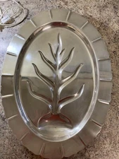 International Silver Company Camille Silver Plated Carving Platter Serving Tray