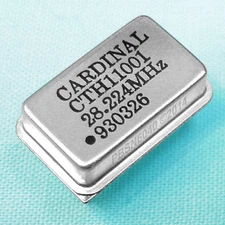 10-Meter Beacon Band Crystal-Controlled  QRP TRANSMITTER - Shielded DIP14 Can