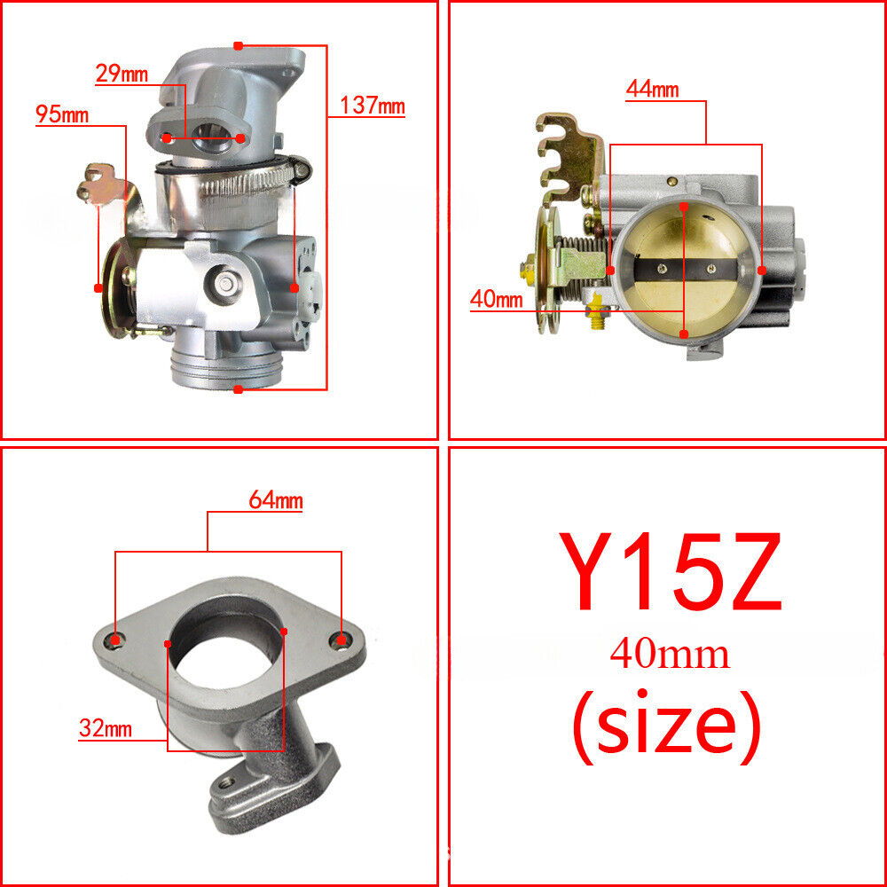 Throttle Body For YAMAHA Y15 Y15Z Y15ZR LC150 EXCITE R150 Throttle Body For YAMAHA Y15 Y15Z Y15ZR LC150 EXCITE R150