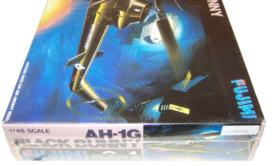 Fujimi AH-1G Black Bunny 1/48 NIB NEW Factory Sealed Helicopter Model Kit - Image 4 of 4