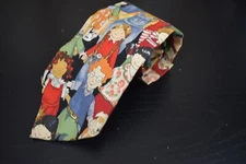 Vintage Happy Children Of The World Tie Tango by Max Raab Little People 55 X 4