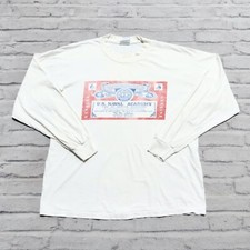 Vintage US Naval Academy Longsleeve Shirt Size XL Made in USA