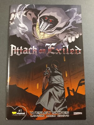 The Exiled #1 Trade Variant ATTACK ON TITAN HOMAGE Wesley Snipes Comic ...