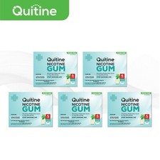 Quitine Nicotine Gum 4mg Classic Mint 1500 Pieces 5 bulk boxes