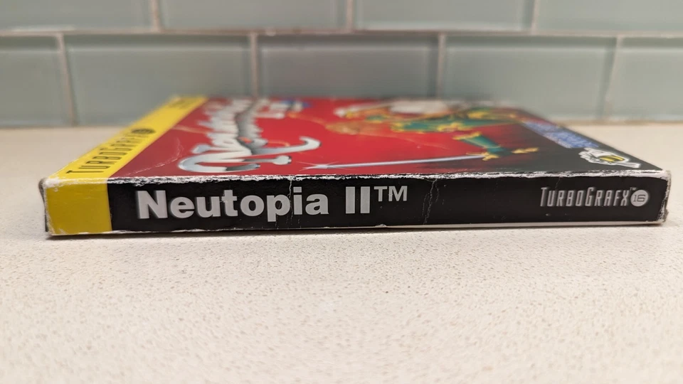 VERY RARE Neutopia II box only no game or case (TurboGrafx-16, 1992) - Image 2 of 4