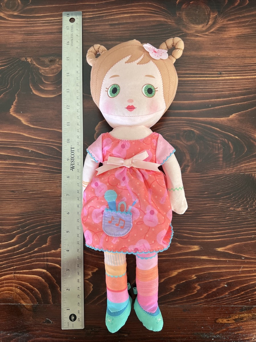 Baby Plush Stuffed Mooshka Doll Lera Zapf Creation Cloth Germany