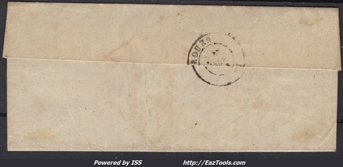 FRANCE N° 48 SUR LETTRE GC 2339 MEULAN SEINE ET OISE + CAD DU 18/07/1871 - Picture 2 of 2