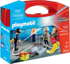 playmobil city action fire rescue mission