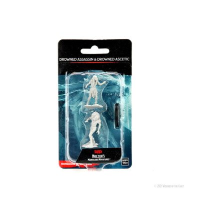 Drowned Assassin & Drowned Ascetic - Nolzur's Marvelous Miniatures - WZK90242