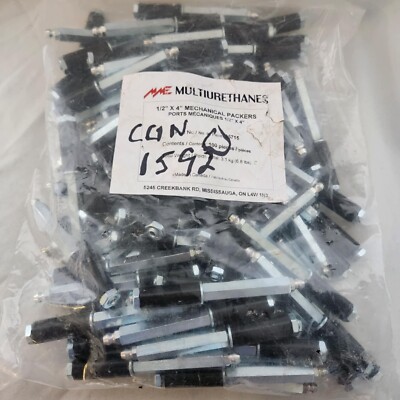 MME Injection Packers/Concrete Crack Repair/Multiurethanes 1/2''x4'' 100pcs New