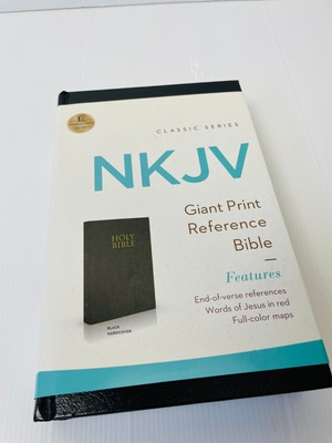 Holy Bible NKJV Giant Print Reference Bible | eBay